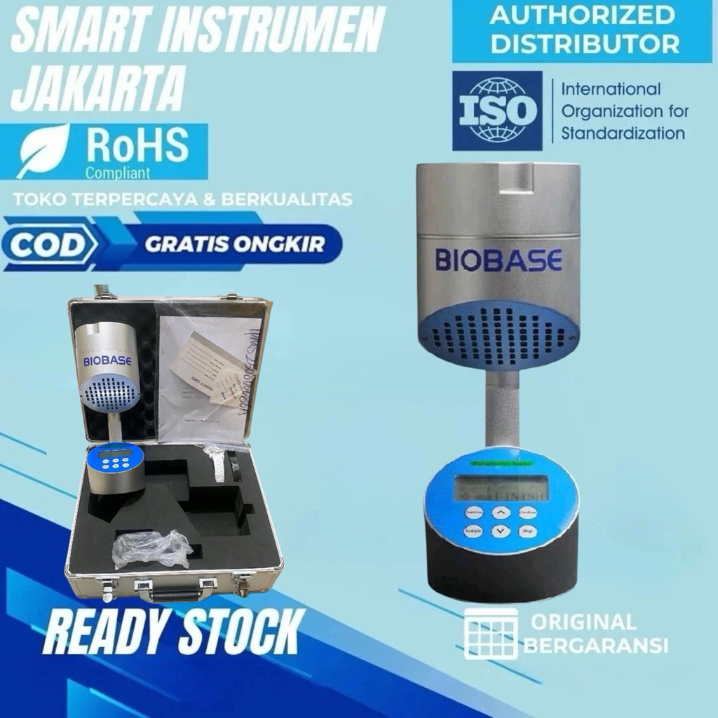 Biobase PMS-01 Portable Microbial Air Sampler High Volume Biological Air Sampler for lab Udara