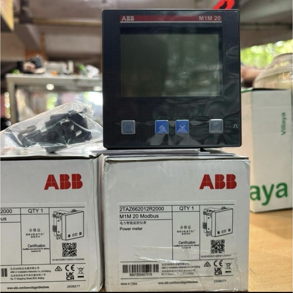 Power Meter ABB 2TAZ662012R200 M1M 20 ModBus Original
