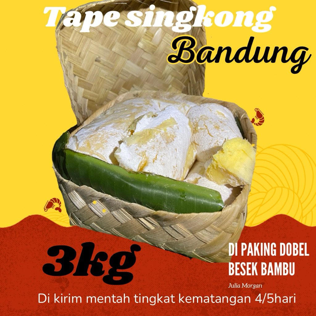 tape singkong mentega Bandung