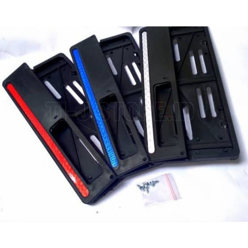 Tutup Plat Motor Datar Bingkai Plat Motor