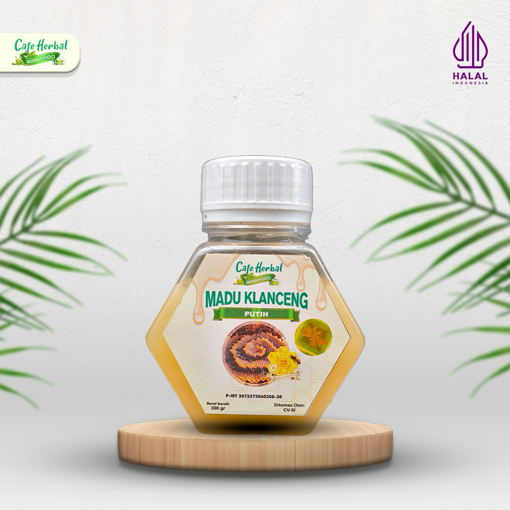 Madu Klanceng Putih 300gr - Madu Herbal Serbaindo