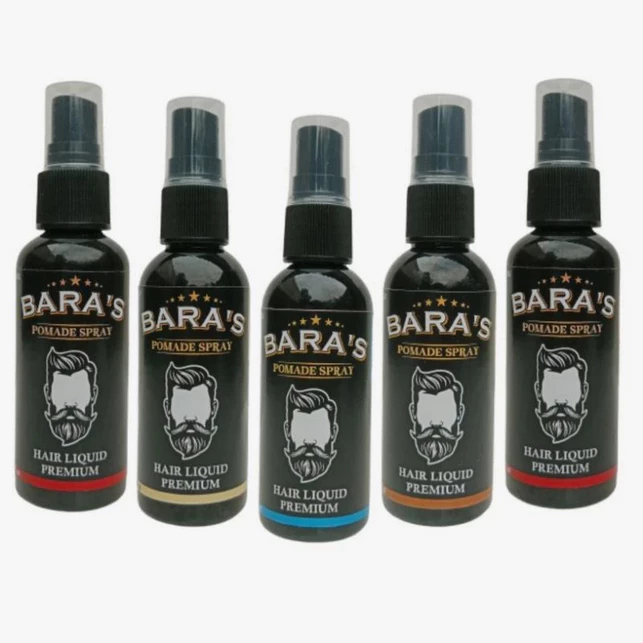 Minyak Rambut Pria Pomade Spray 50 ml Praktis Elegan Maskulin Anti Lengket Tidak Kaku Di Rambut Siap