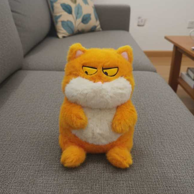 Boneka Cat Abu/Boneka Xixi Cat/Boneka Kucing Anggora/Boneka Tom/Boneka Kucing Tom