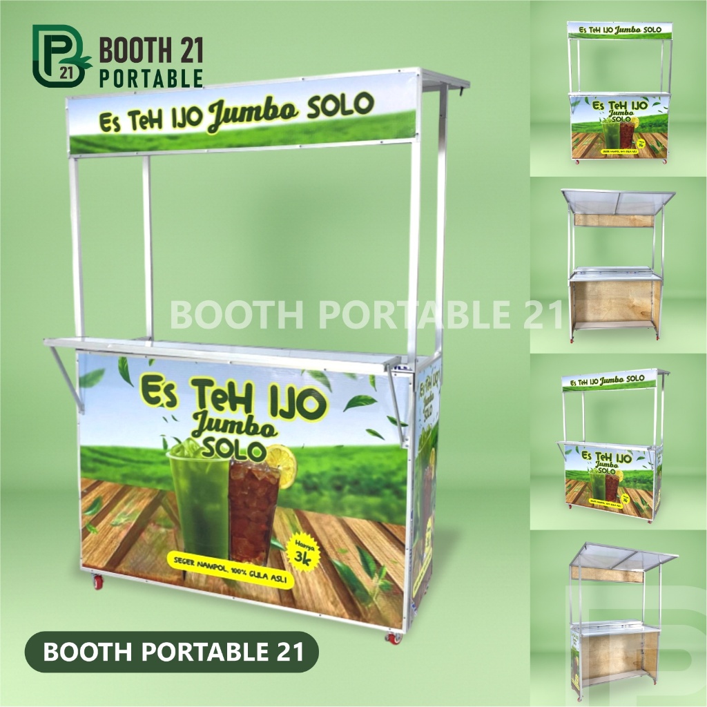 Booth Portable Plus Meja Display EXTRA JUMBO Booth Portable 21