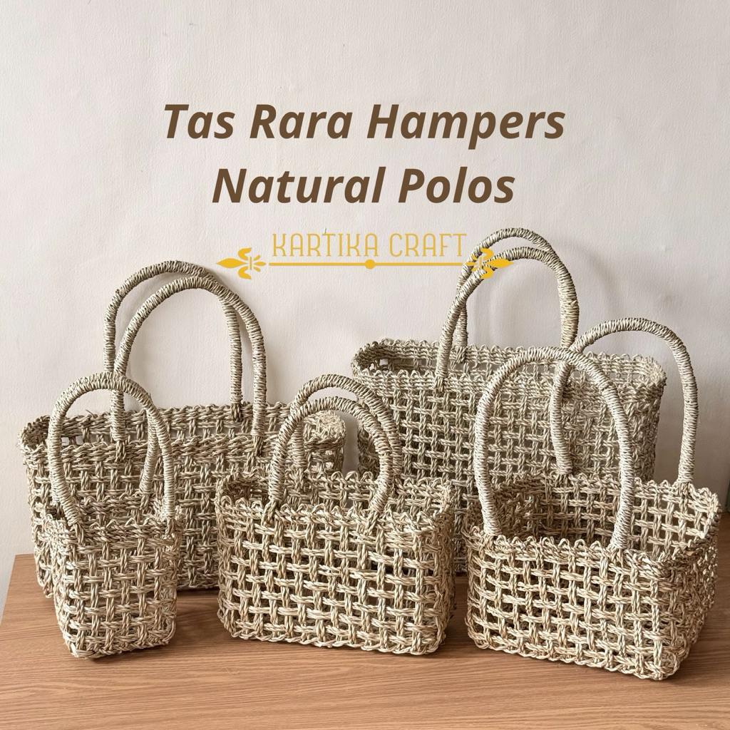 Tas Rara Anyaman Hampers Toples Kue Lebaran