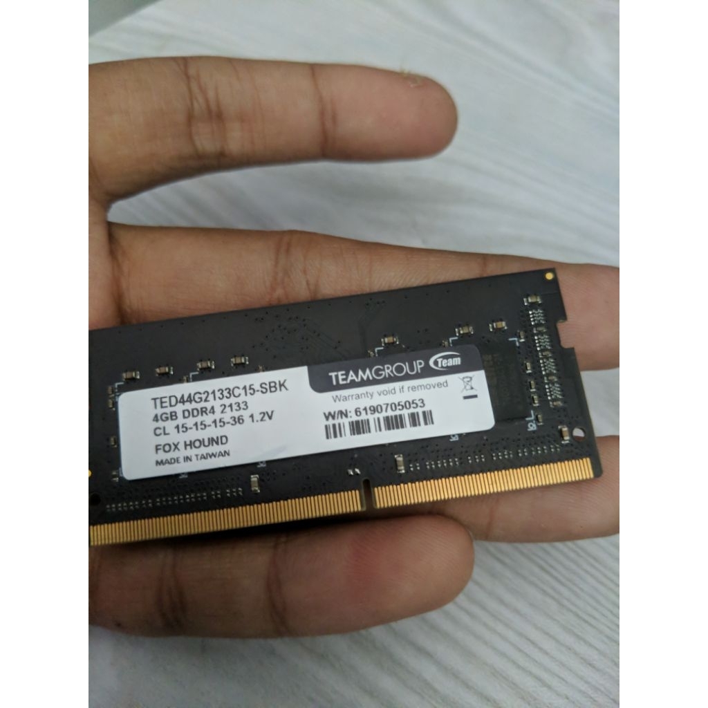 ram sodimm laptop TEAMGROUP 2133mhz 4gb