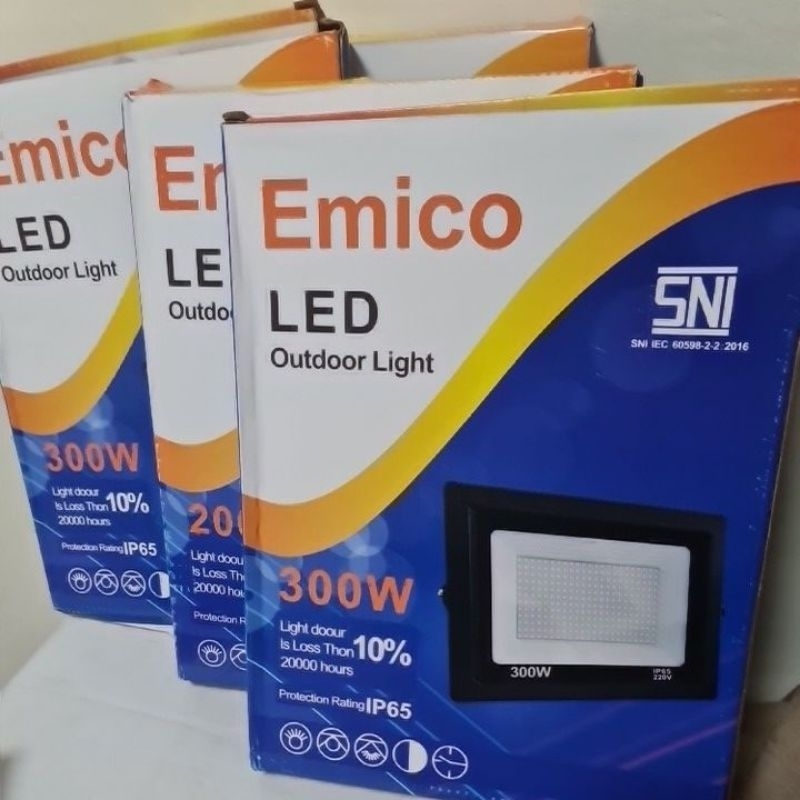 Cup Sorot Emico/Kap Sorot Emico/Lampu Kap Sorot LED Sinar Putih/Kuning Emico