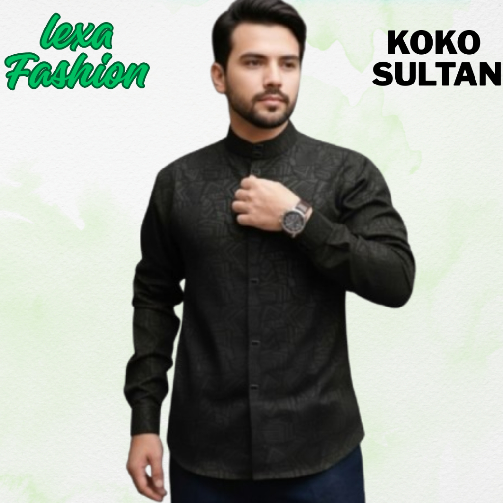 BAJU KOKO KEMKO SULTAN PRIA DEWASA MUSLIM