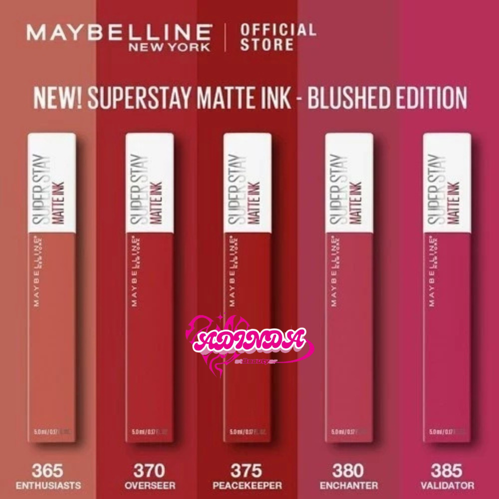 New Original Maybelline Superstay Matte Ink Lipstik Lipcream