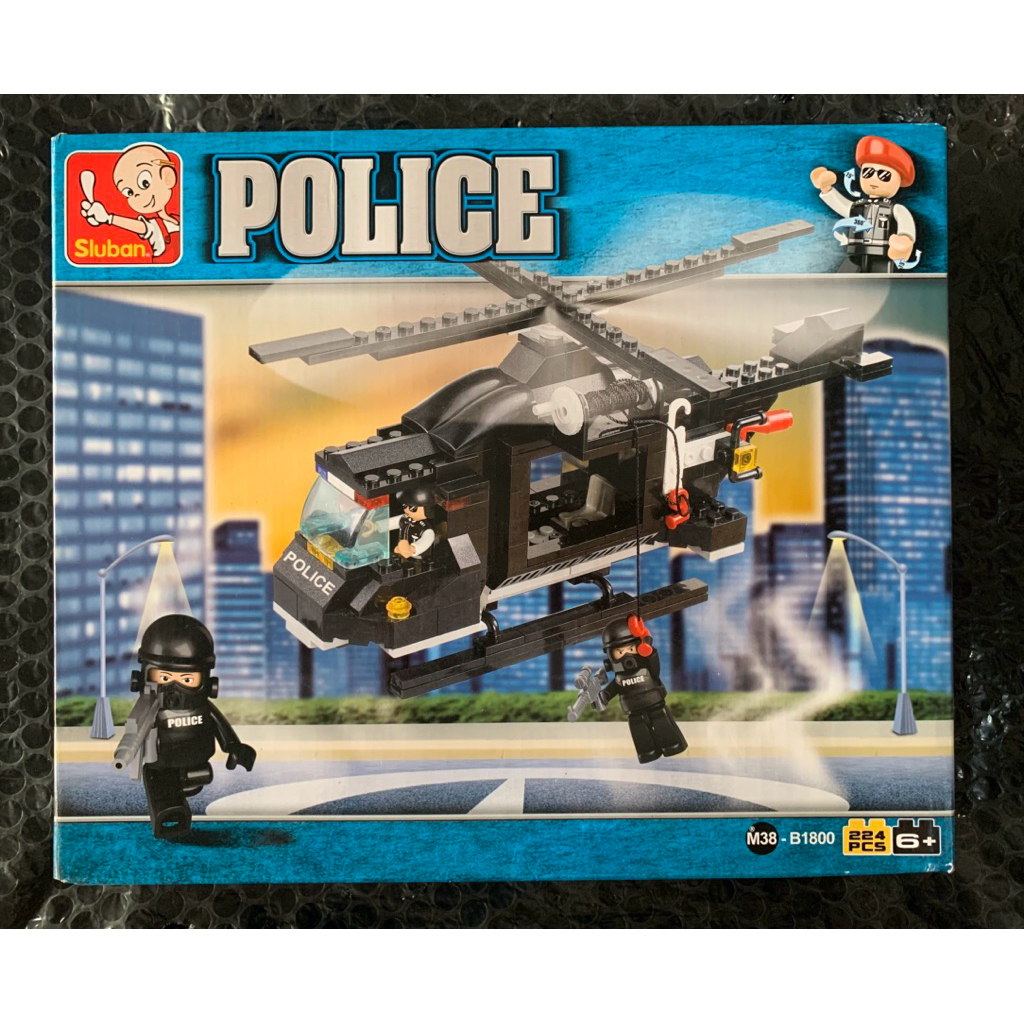 Sluban Mainan Lego Edukasi Anak Police - Army