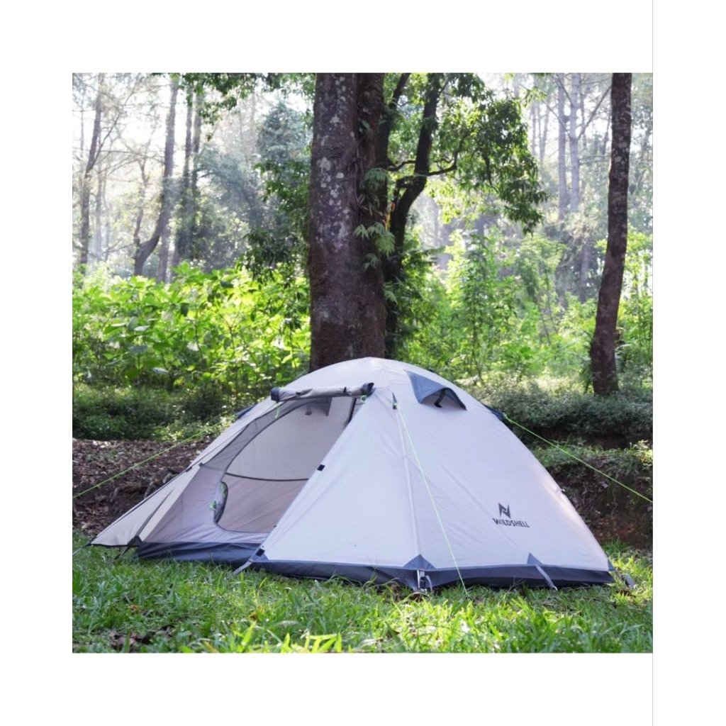 Tenda Wildshell Navageo 2p (Kap. 2 orang) / Frame Alloy, Ultralight