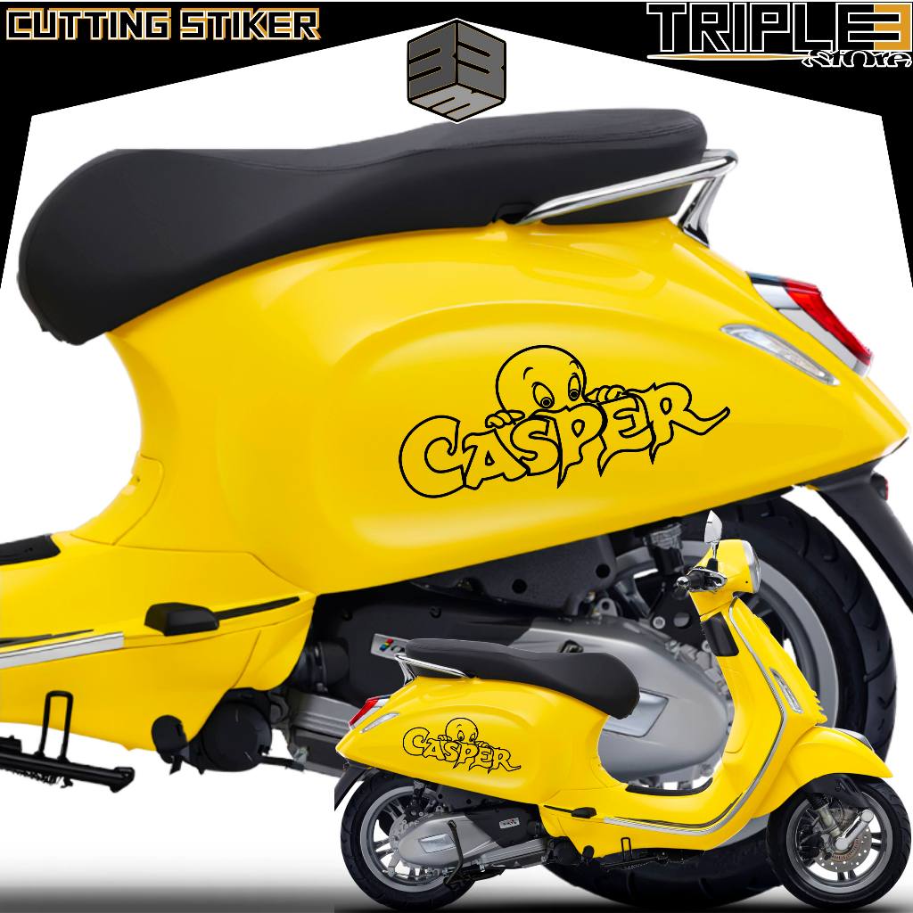 C.067/STICKER CUTTING VESPA MATIC/STIKER CUTTING CASPER/STRIPING VESPA CASPER/STRIPING CASPER KEREN