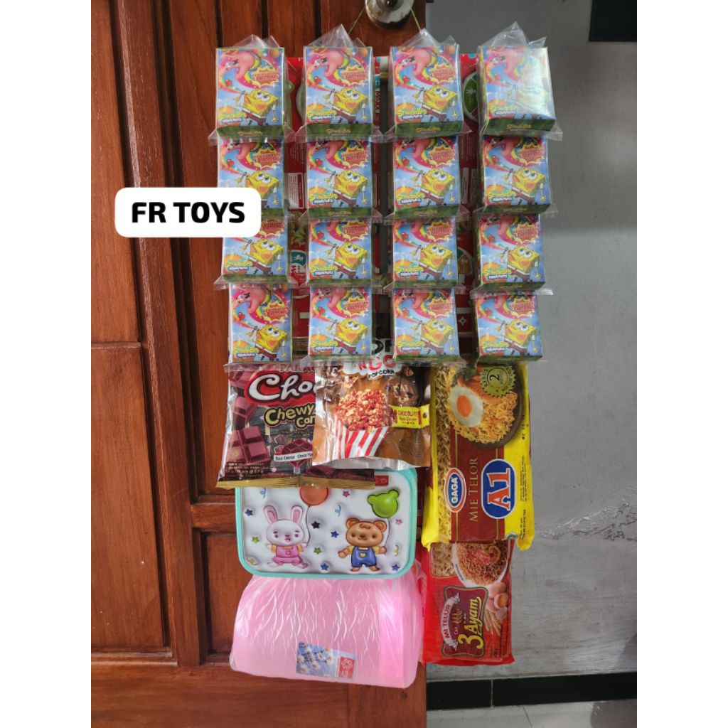Mainan gosok-gosok Berhadiah uang dan jajanan isi kupon 300pcs