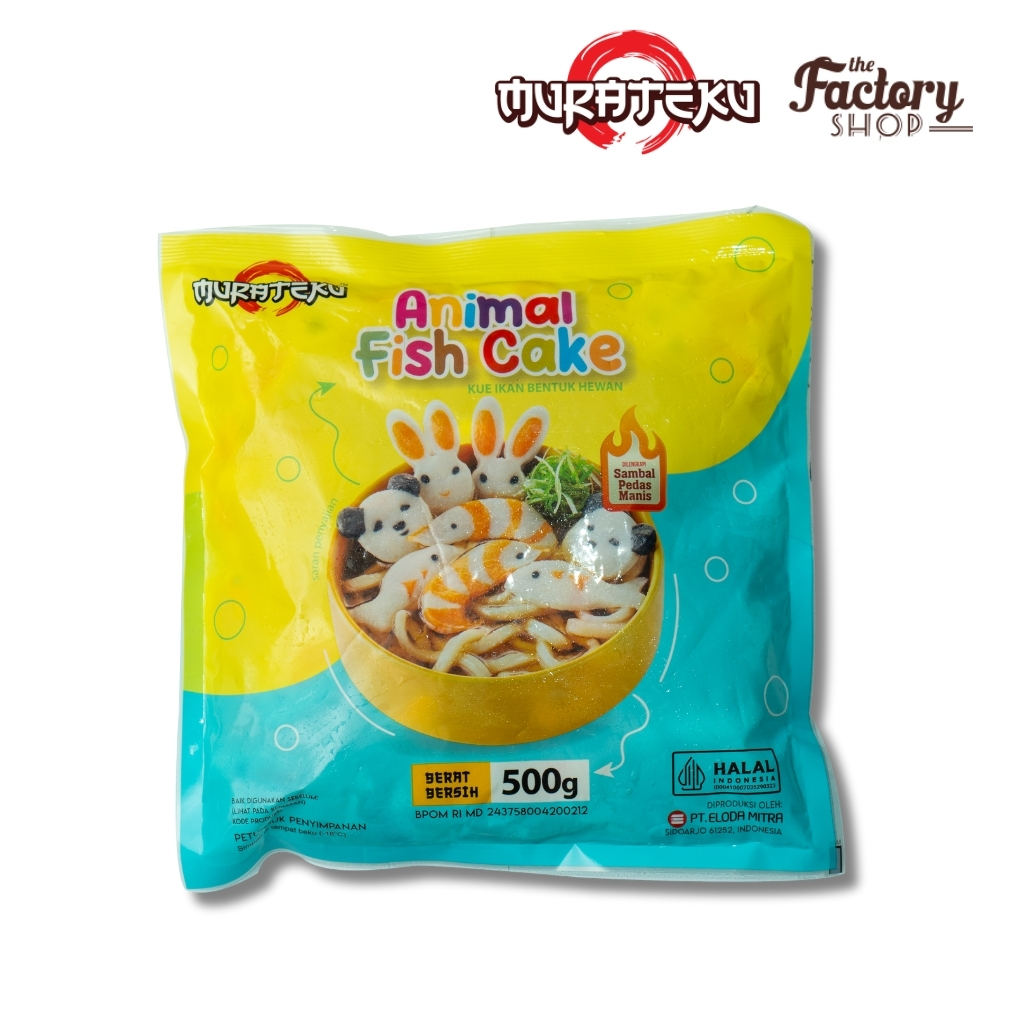 MURATEKU ANIMAL FISH CAKE 500G (9911500409)