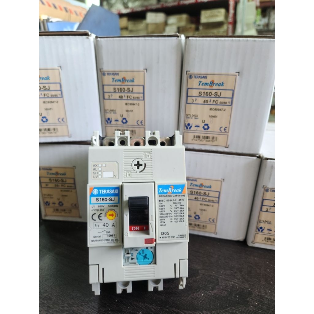 MCCB TERASAKI S160-SJ 40A ORIGINAL JAPAN