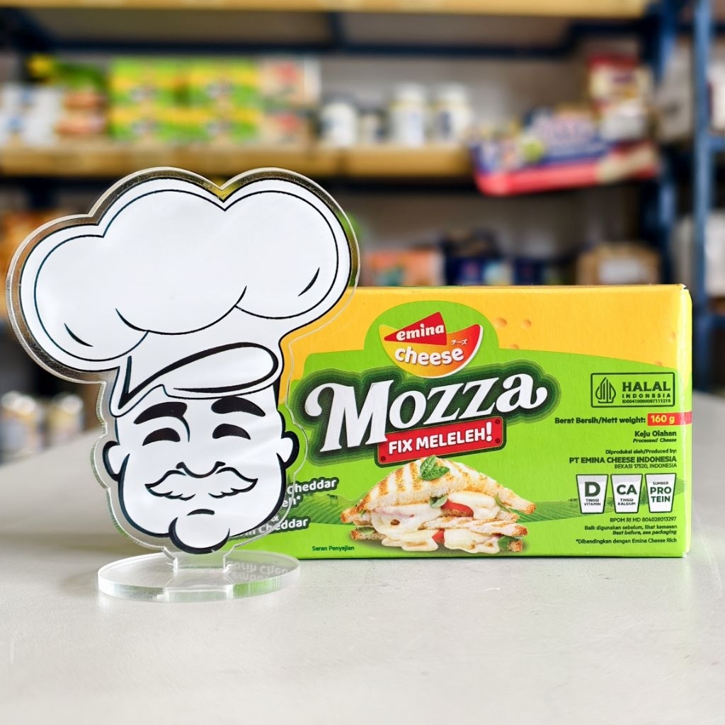 Keju Emina Mozarella 160Gr / Keju Melted Emina 160Gr / Emina Cheese Mozarella