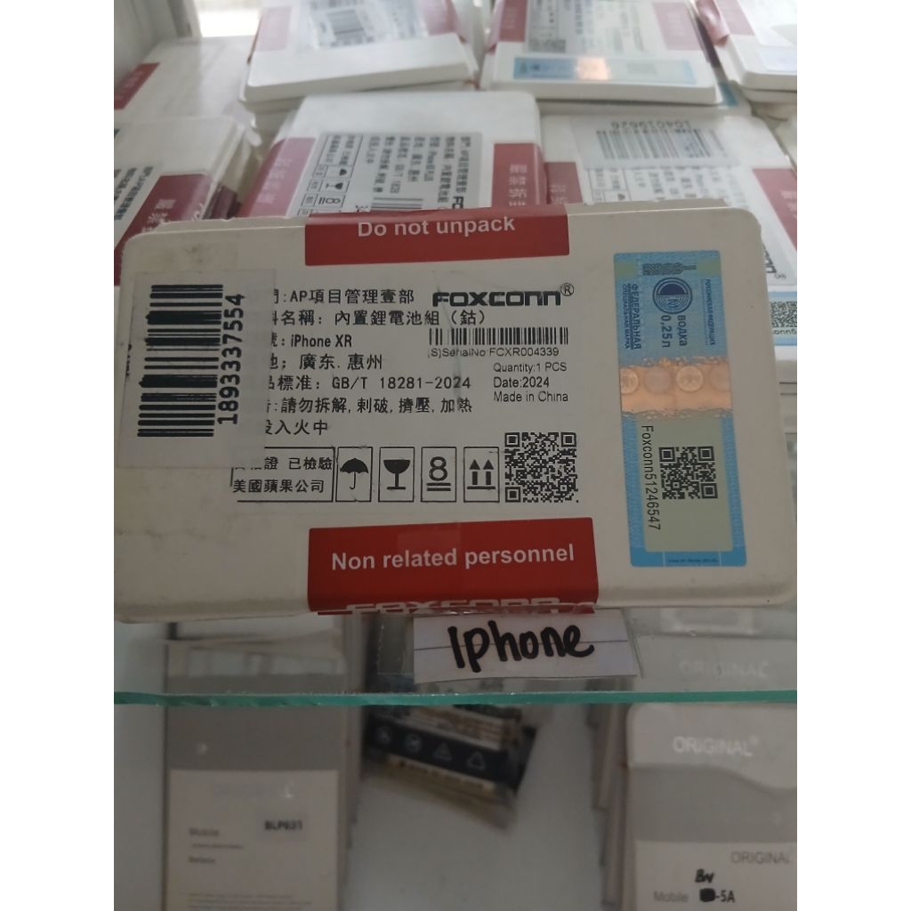 BATERAI IPHONE XR FOXCONN