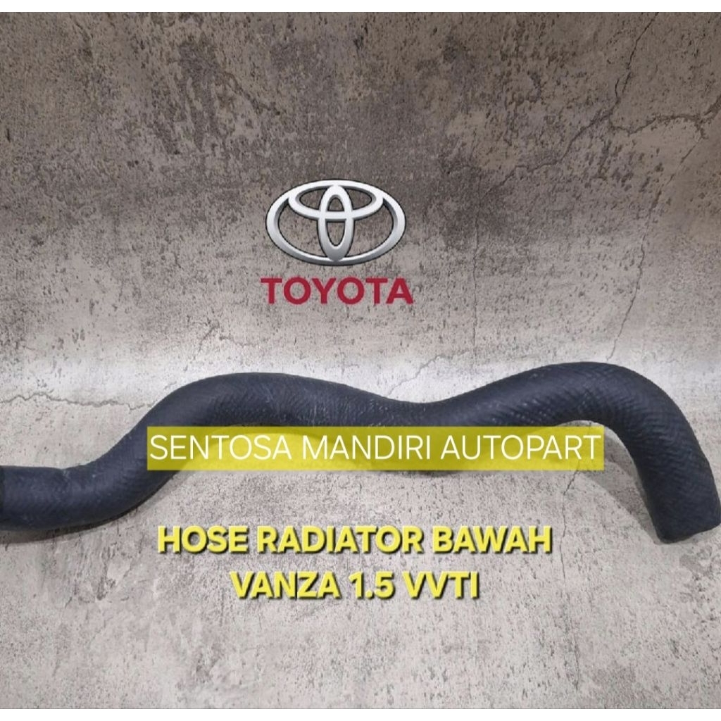 SELANG RADIATOR BAWAH TOYOTA AVANZA 1500CC RUSH 16572-BZ100