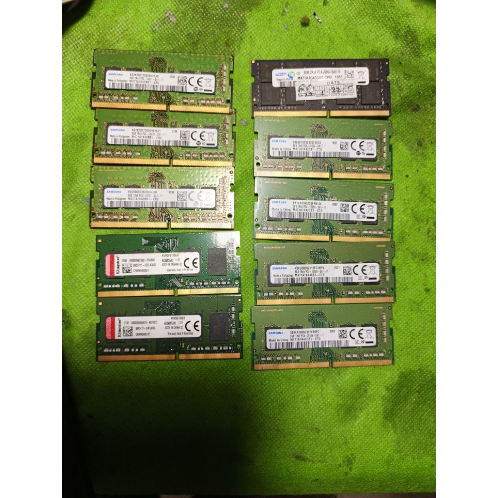 Ram laptop Sodimm Ddr4 pc4 8GB 4GB bekas