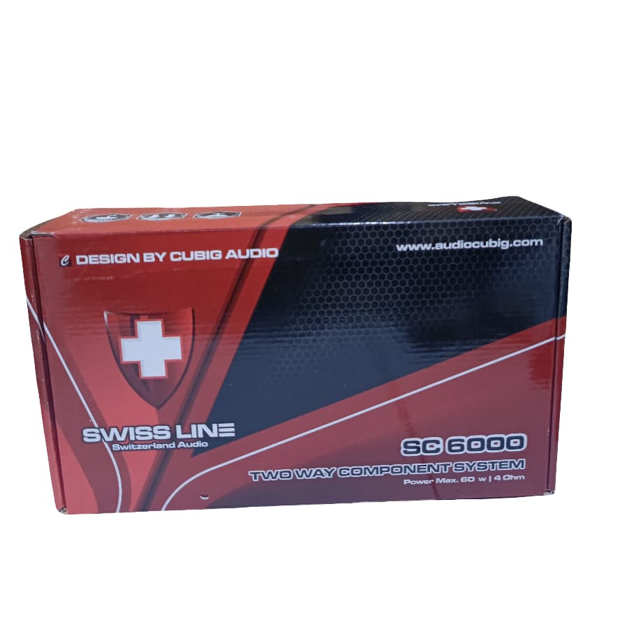 Speaker split CUBIG Swis LINE SC-6000 car audio mobil ukuran 6,5 inch
