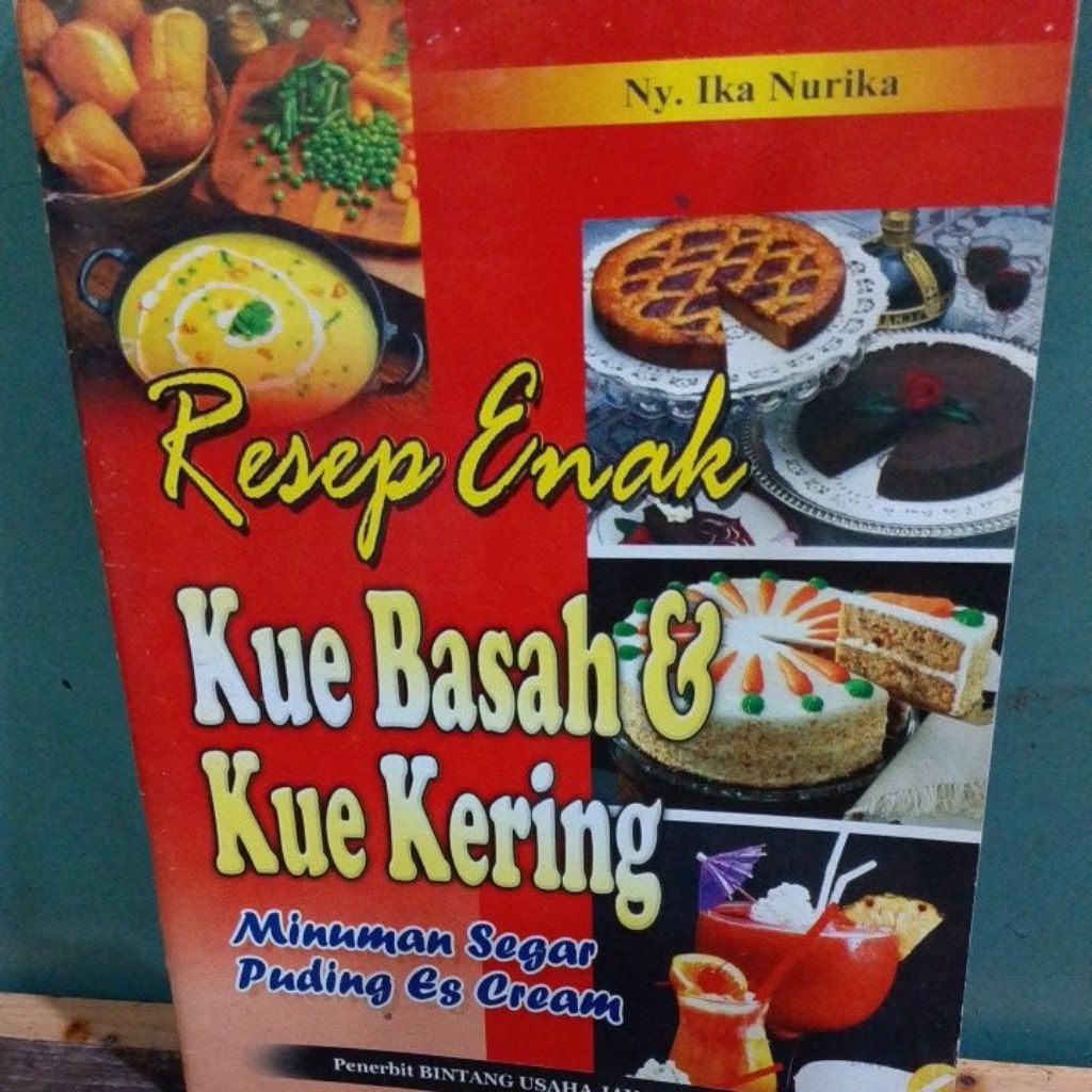 Buku masak Resep enak kue basah dan kue' kering