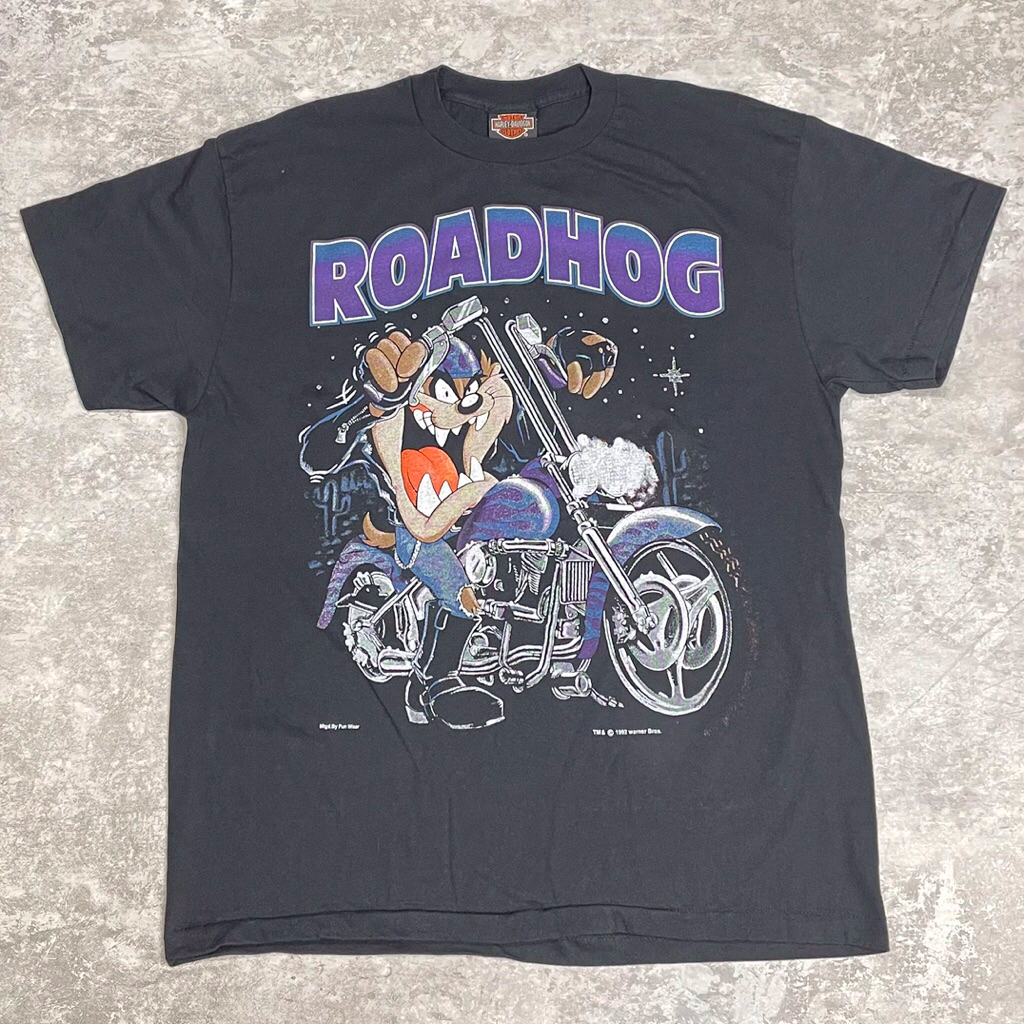 KAOS HARLEY FADED ROADHOG TAZMANIA TAG HARLEY DAVIDSON