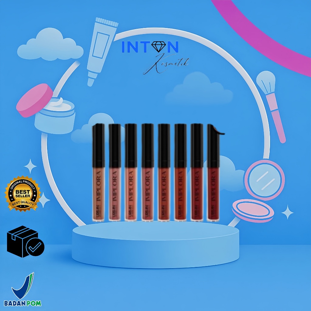 IMPLORA - LIPCREAM NEW SHADE ( NO 13 - NO 20 )