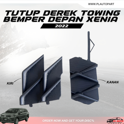 TUTUP DEREK TOWING BEMPER DEPAN XENIA 2022 ORIGINAL