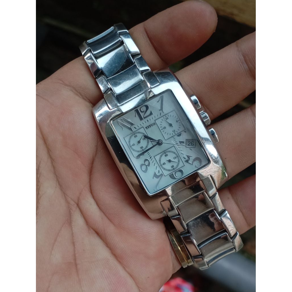 murahhh jam tangan titus chronogrph original bekas