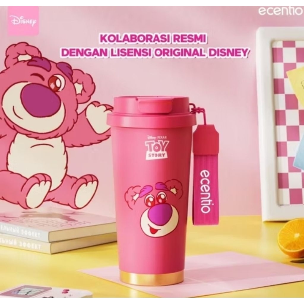 tumbler kopi ecentio x Toy Story Lotso.