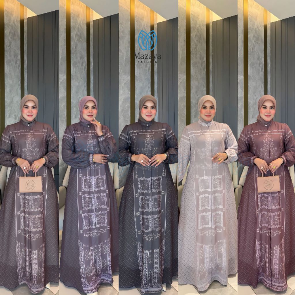 Qiana Dress By Mazaya Fashion original