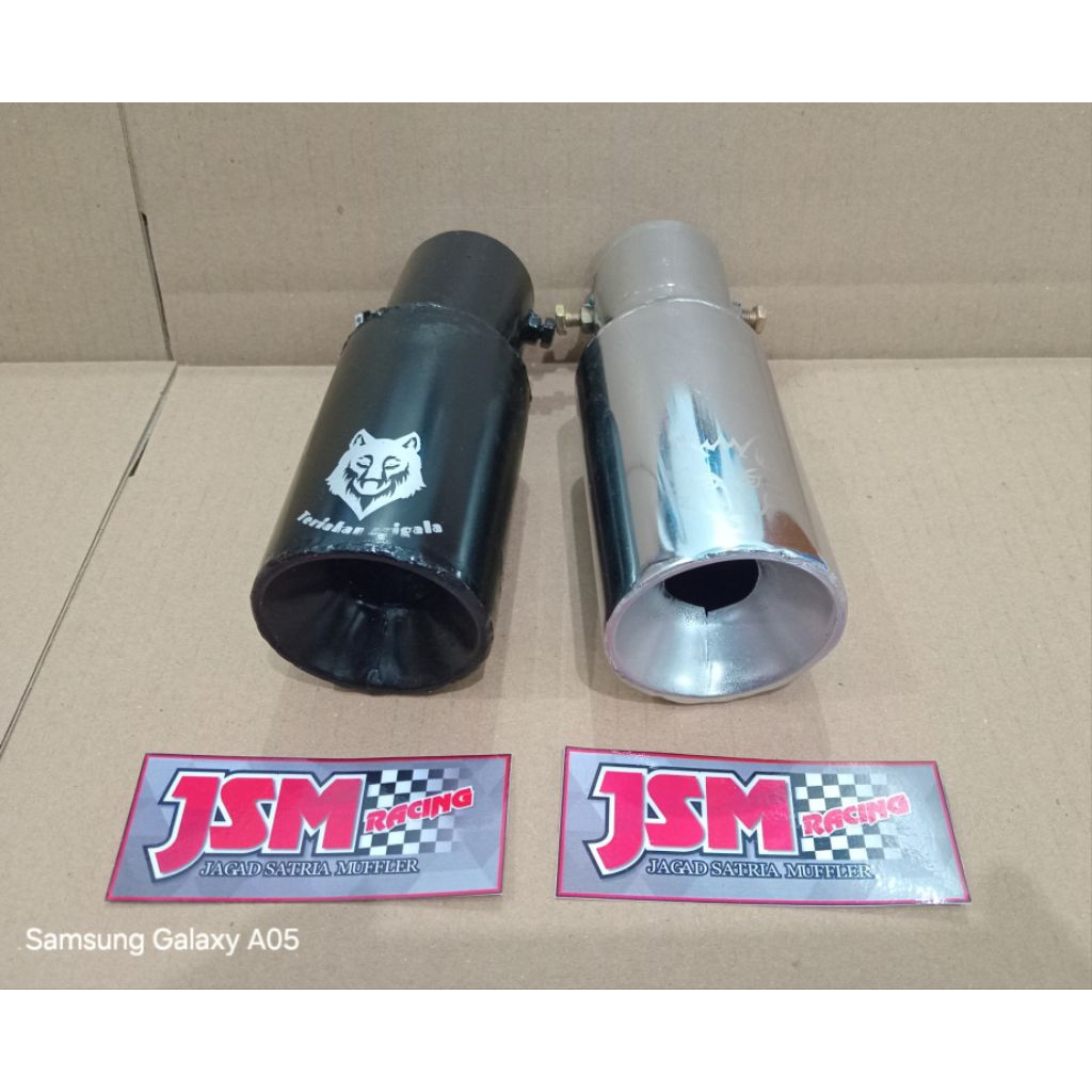 Knalpot srigala mobil bensin Grandmax Luxio apv carry pickup T120ss kijang dll pipa kecil dibawah 2 