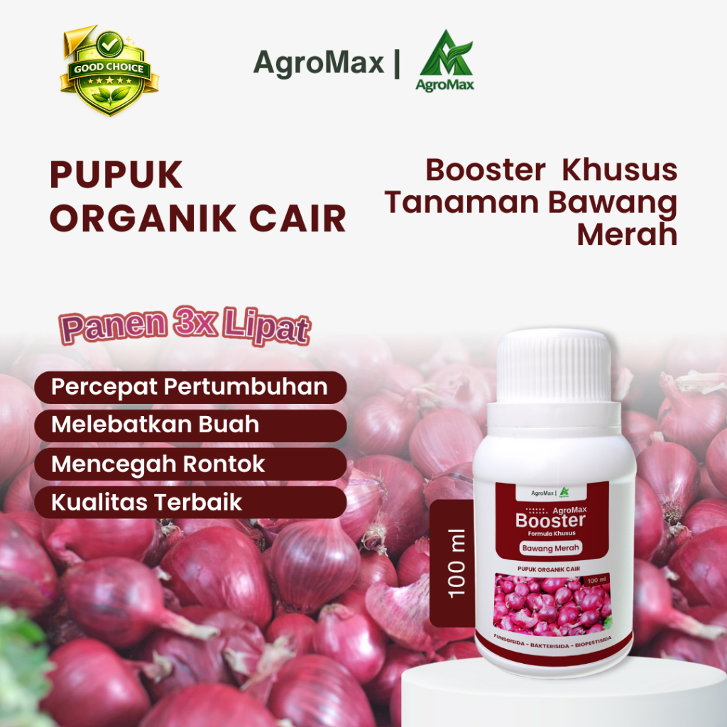 AGROMAX - Pupuk Umbi Bawang Merah / Pupuk Booster Bawang Merah / Pupuk Bawang Merah Pembesar yang Ba