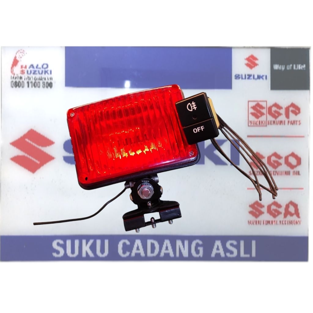 rear foglamp jepit bagasi+saklar