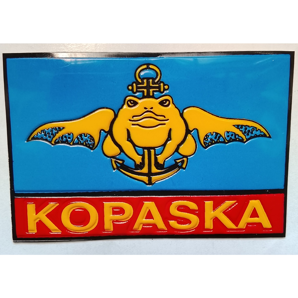 Sticker Embos KOPASKA Motor/Mobil - Sticker timbul KOPASKA