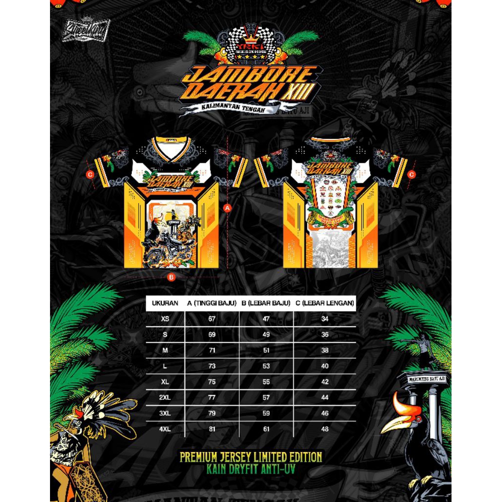 Kaos Jamda YRKI KALTENGXIII