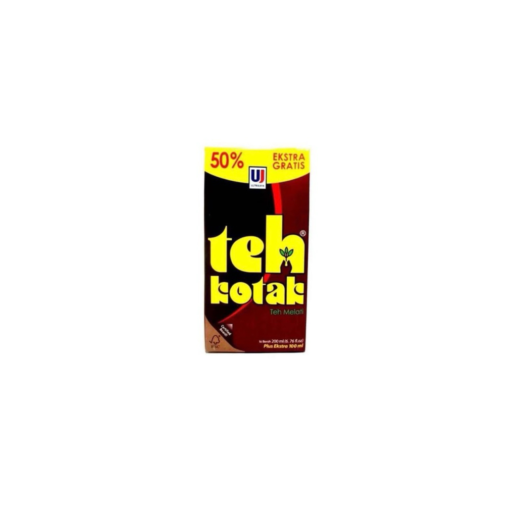 Teh Kotak Ultra Jaya / Teh Kotak Uje 300ml - 1 dus