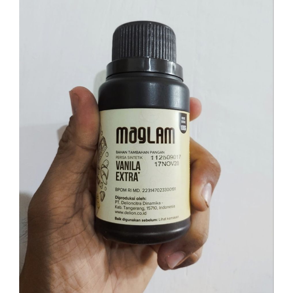 Maglam vanila extra - vanila ekstrak - perisa - vanila oil 100gr