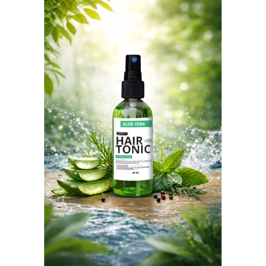 HAIR TONIC VITAMIN RAMBUT PRIA DAN WANITA MENUTRISI RAMBUT KERING DAN RUSAK