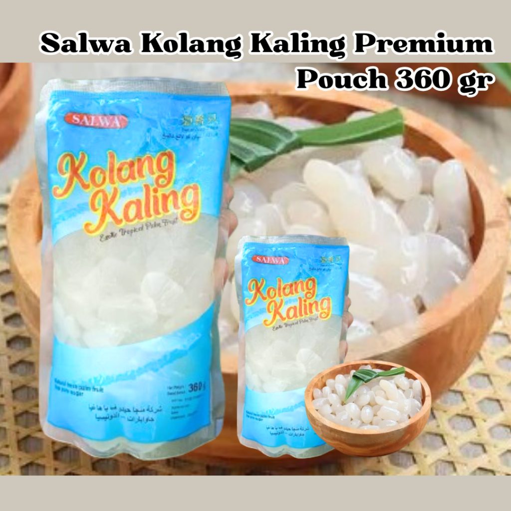 Salwa Kolang Kaling 360 gr - Toping Minuman - Tanpa Pemanis Buatan