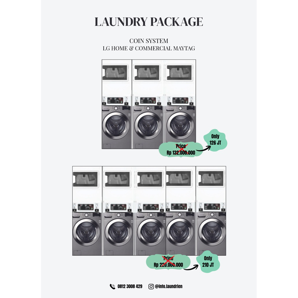 Paket Usaha Laundry Coin Untuk Pemula