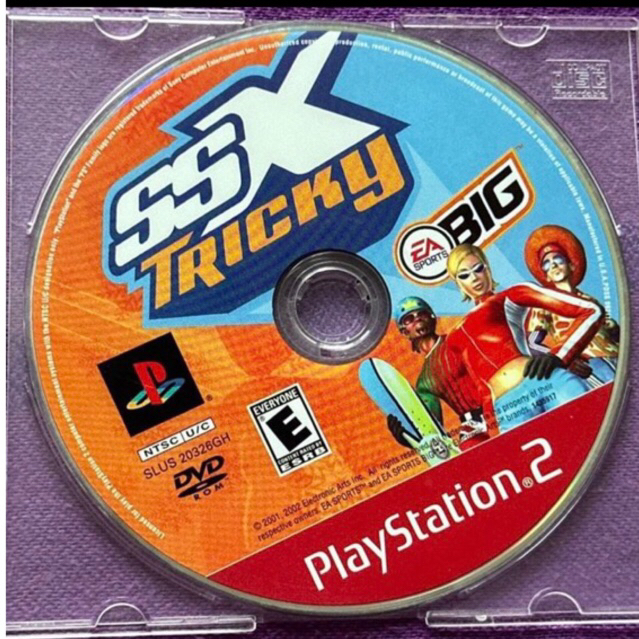 kaset ps2 ori us ssx tricky
