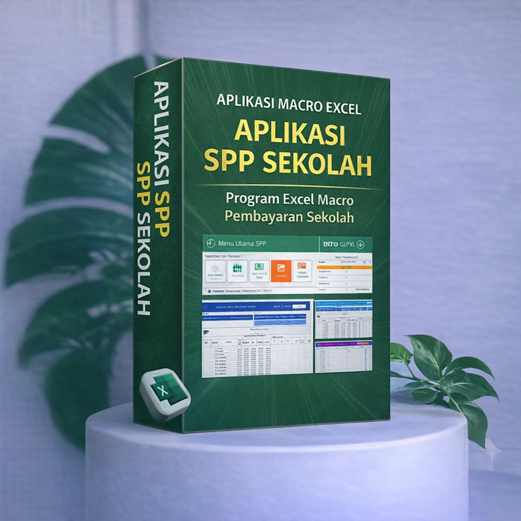 APLIKASI SPP SEKOLAH - Program Excel Macro Pembayaran Sekolah