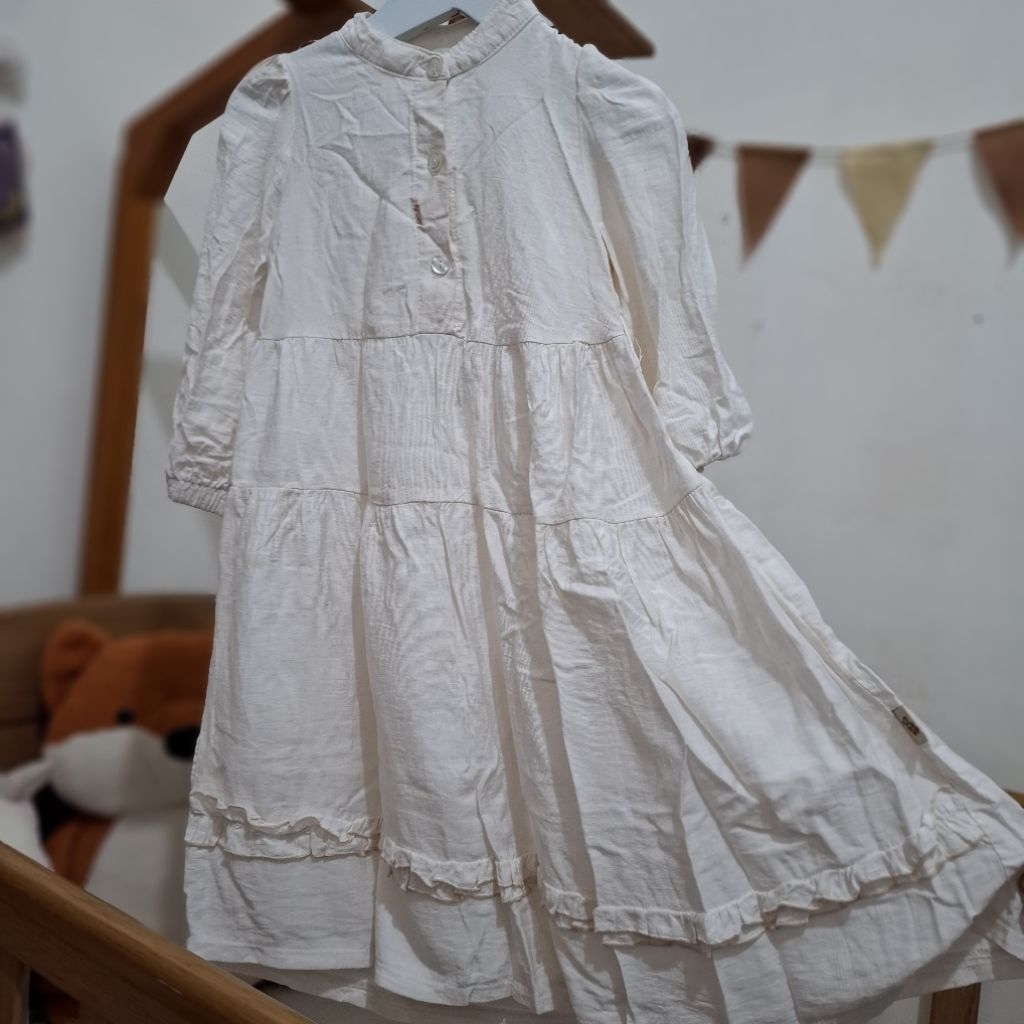 PRELOVED GAMIS PUTIH ANAK USIA 2-4 TAHUN