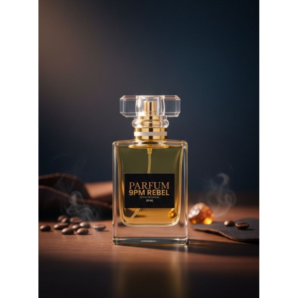 parfum 9 pm rebel 30 mili Extrait De Parfum, parfum 9pm rebel