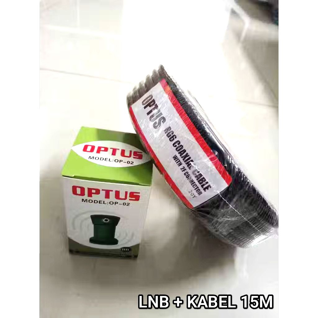 LNB optus dan kabel 15 yard Optus