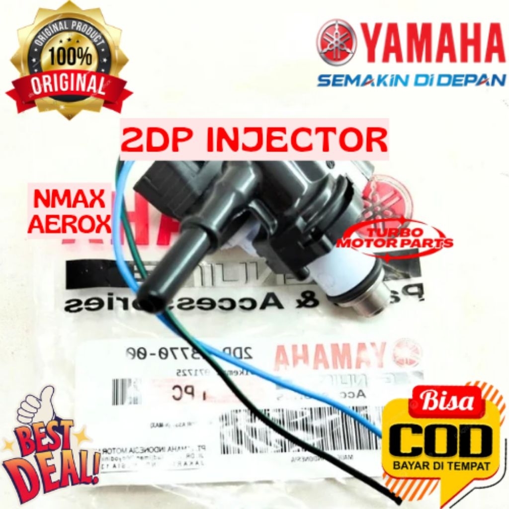 INJECTOR ORIGINAL YAMAHA KODE 2DP, INJECTOR NMAX, INJECTOR AEROX