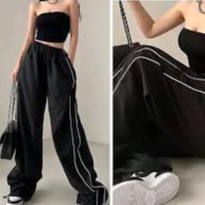 CELANA PARASUT PANJANG STRIP/ CELANA PARASUT PANJANG /CELANA PARASUT STRIP/ BAGGY PANTS PARASUT