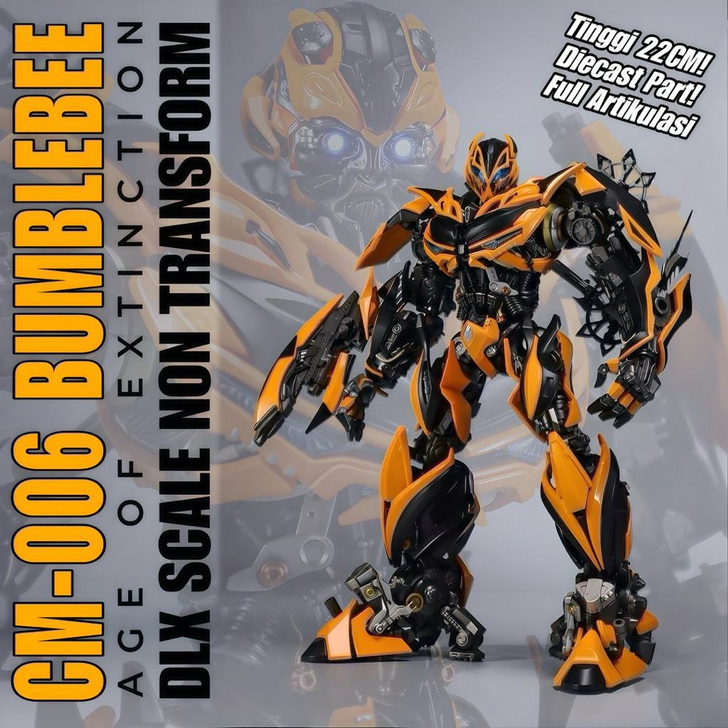 CM-006 Bumblebee Age Of Extinction DLX Scale Non Transform Figure Tinggi 22CM