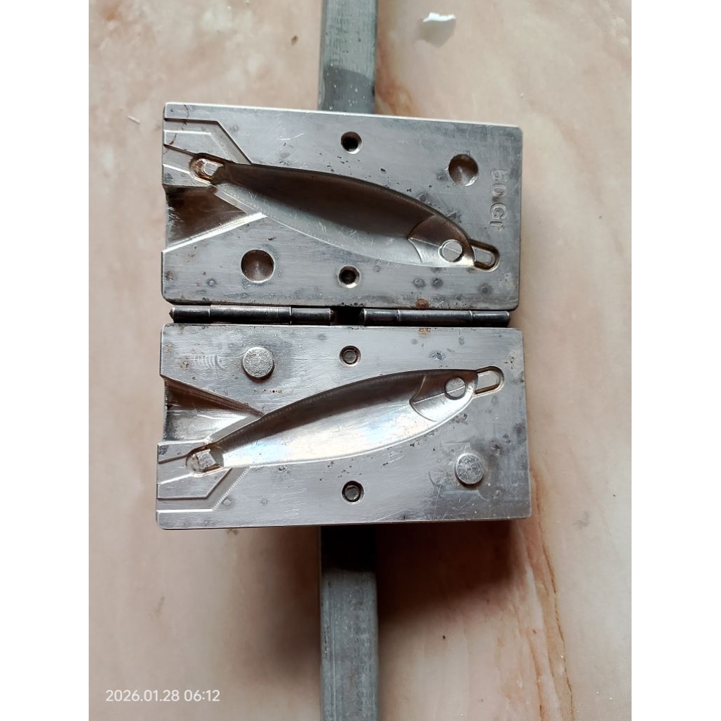 cetakan cnc jig dax 50gr